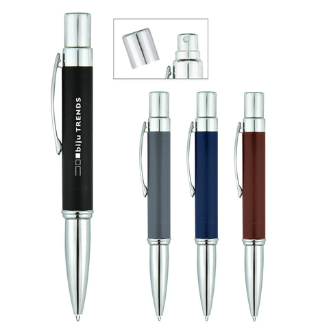 Aluminum Sanitizer Spray Bottle With Pen