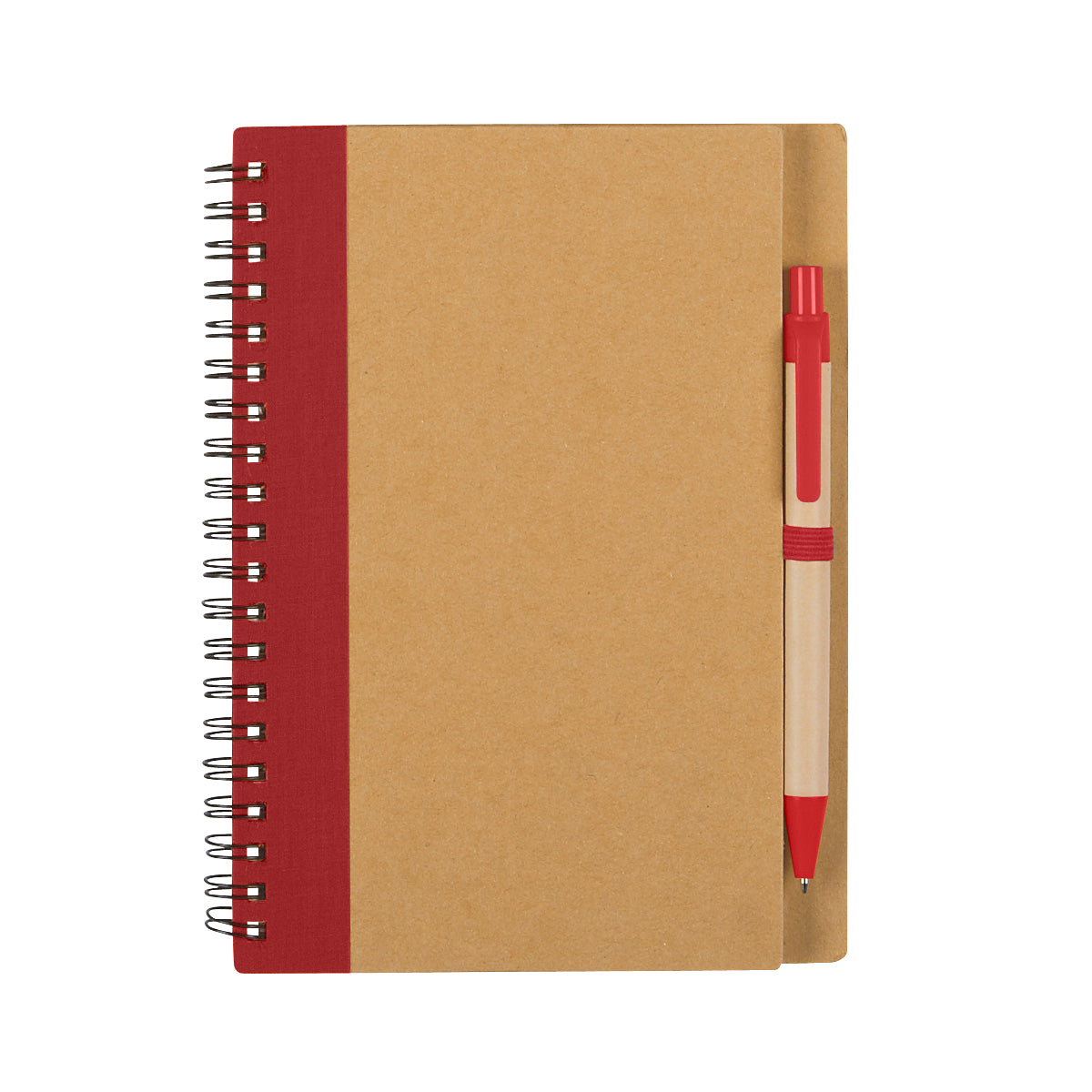 Eco-inspired Spiral Notebook & Pen