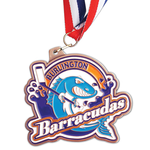 Die Struck Soft Enamel Medallion (1.5