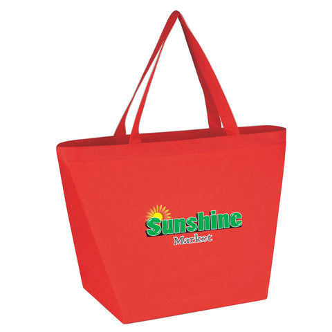 Non-woven Budget Tote Bag With 100% Rpet Material