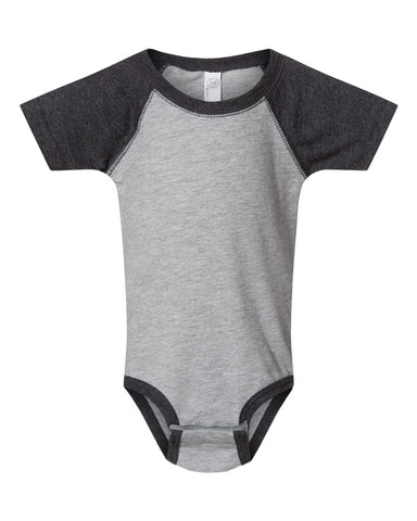 Rabbit Skins Infant Baseball Fine Jersey Bodysuit