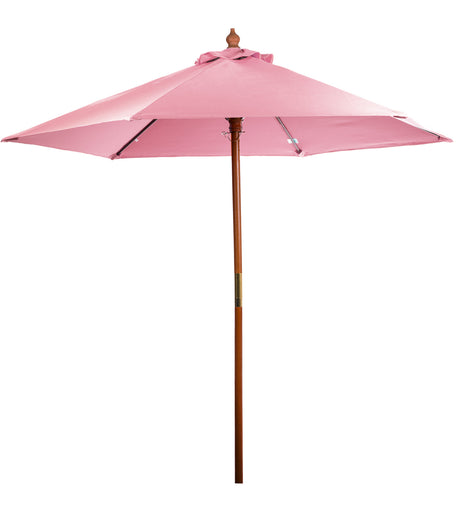 7' Wooden Market Umbrella