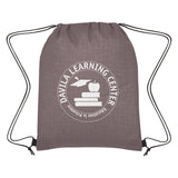 Crosshatch Non-woven Drawstring Bag