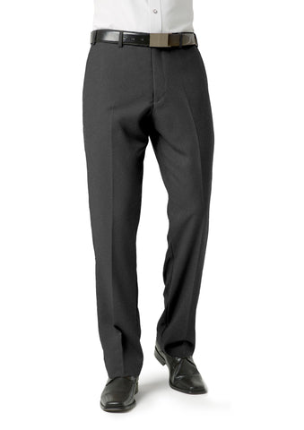 Classic Men's Flat Front Pants