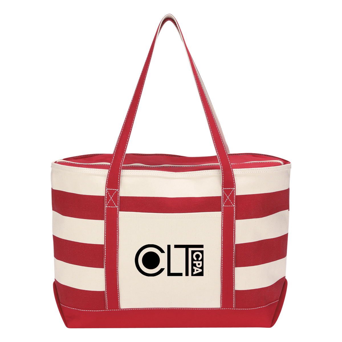 Cotton Canvas Nautical Tote Bag