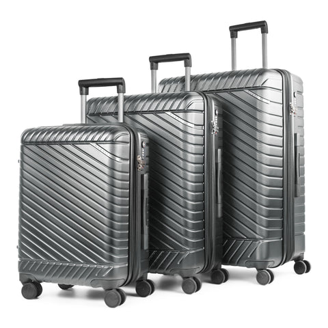Bugatti-Oslo 3 Piece Hardside Luggage Set