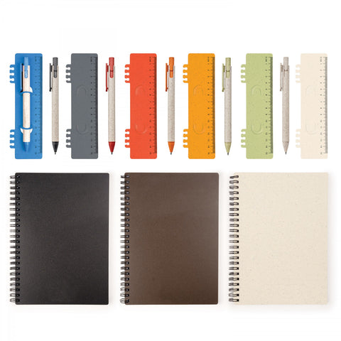 Bamboo X Coffee Recycled Journal/Pen Combo