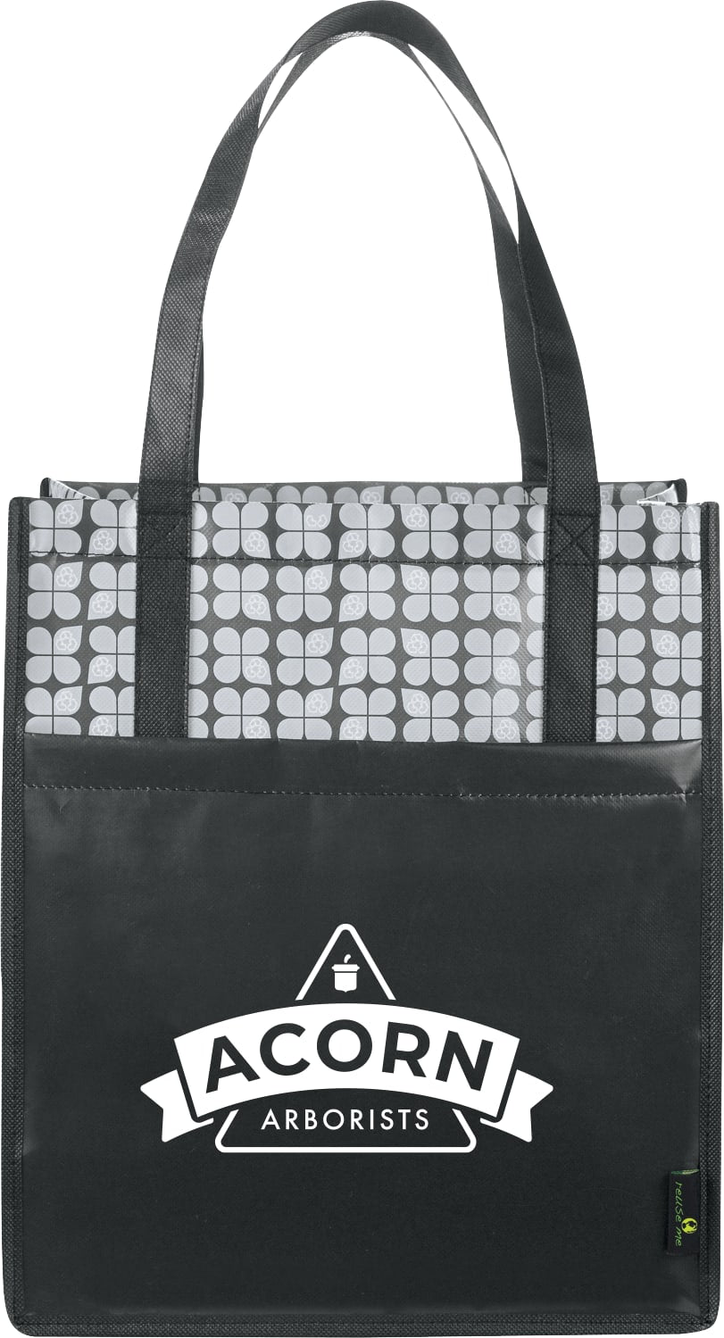 Big Grocery Laminated Non-Woven Tote