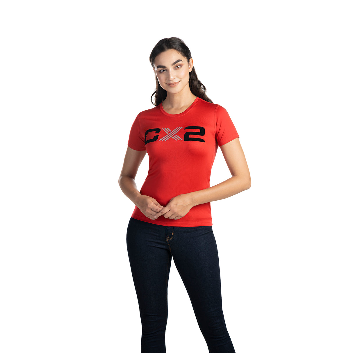 Ladies Crew Neck T shirt