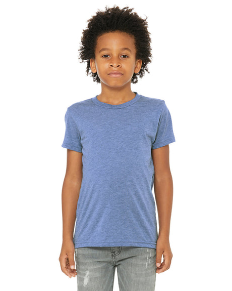 BELLA+CANVAS Youth Triblend Short-Sleeve T-Shirt