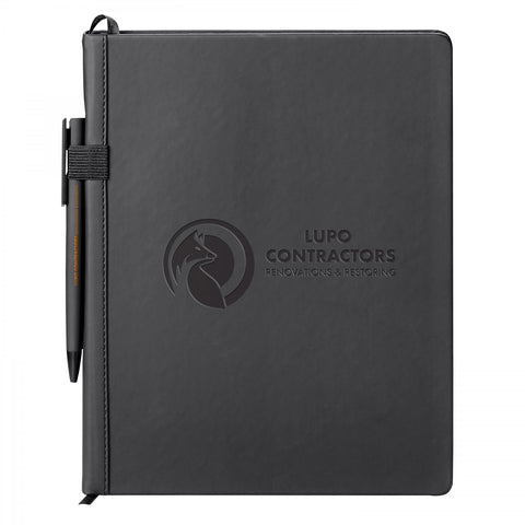 Boston Hard Cover Journal/Pen Combo