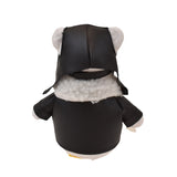 6" Mini Me Powder Polar Bear w/Pilot's Outfit