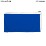 72 Hr Fast Ship - Plush and Soft Velour Terry Cotton Blend Colored Pool Towel, 24x48, Sublimated