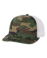 000458 Richardson® Patterned Snapback Trucker Cap