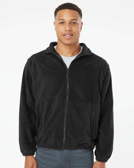 Burnside® Polar Fleece Full Zip Jacket