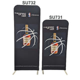 72 Hr Fast Ship -3'W x 96"H EuroFit Straight Wall Display Kit, with Full Color Graphics Double Sided