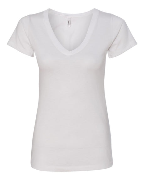 000497 Next Level Women's Ideal V-Neck T-Shirt