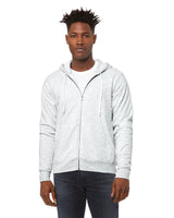 BELLA+CANVAS Unisex Sponge Fleece Full-Zip Hooded Sweatshirt