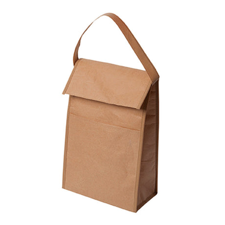 Kraft Paper Retro Insulated Lunch Bag