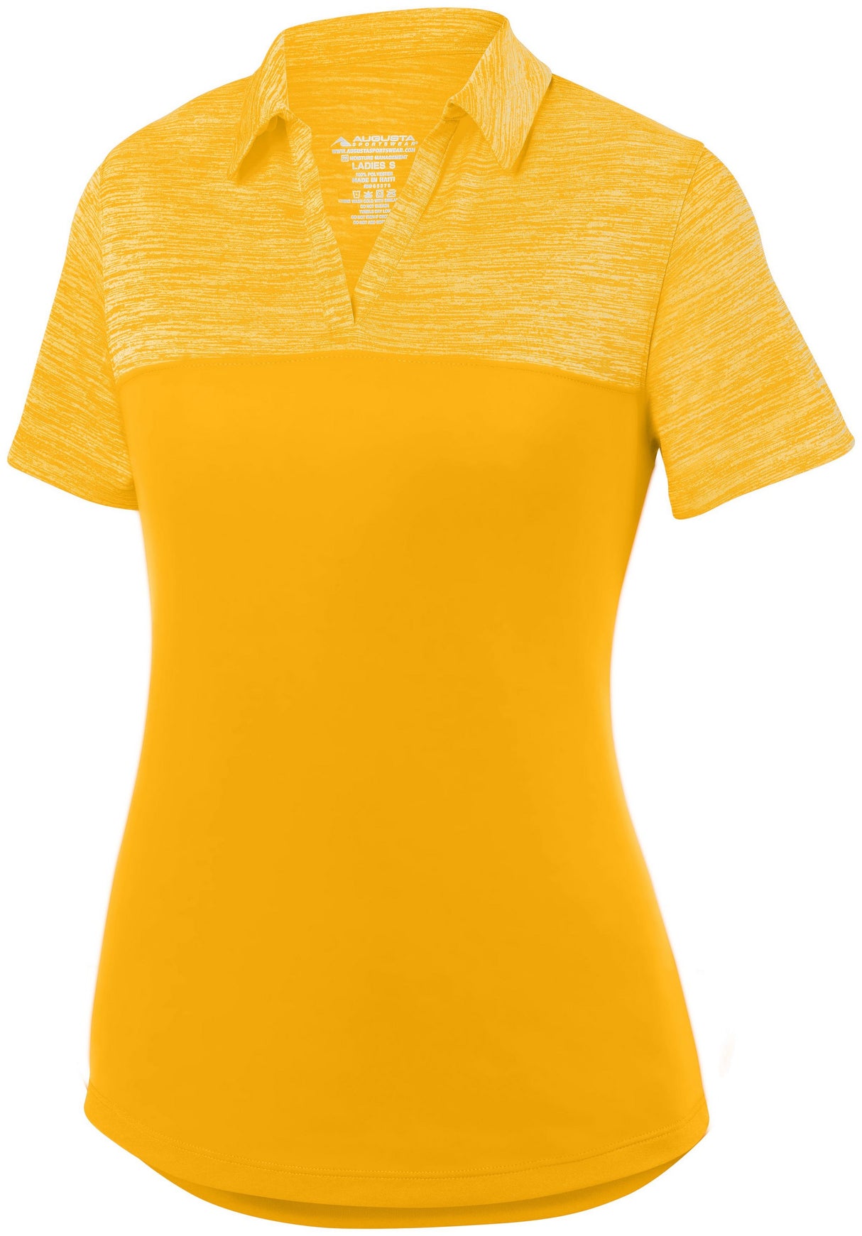 Ladies Shadow Tonal Heather Polo