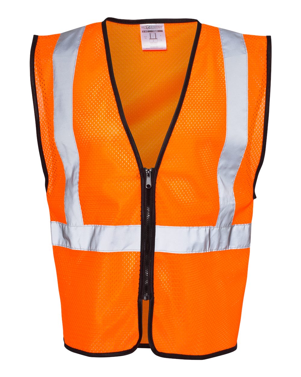 ML Kishigo Zippered Mesh Economy Class 2 Vest