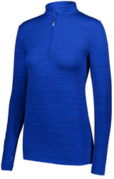 Ladies' Striated 1/2 Zip Pullover