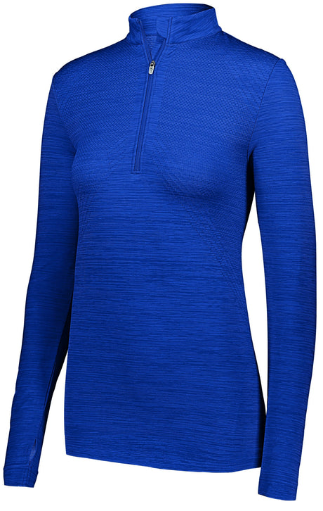 Ladies' Striated 1/2 Zip Pullover