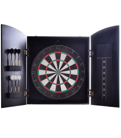 Dartboard with Cabinet