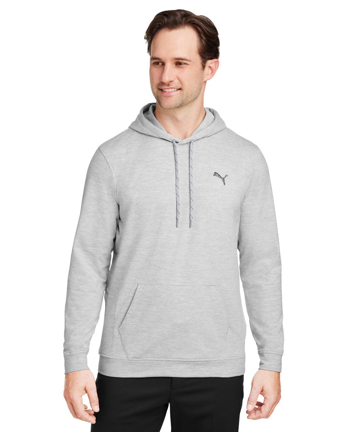 000126 PUMA GOLF Men's Cloudspun Progress Hooded Sweatshirt