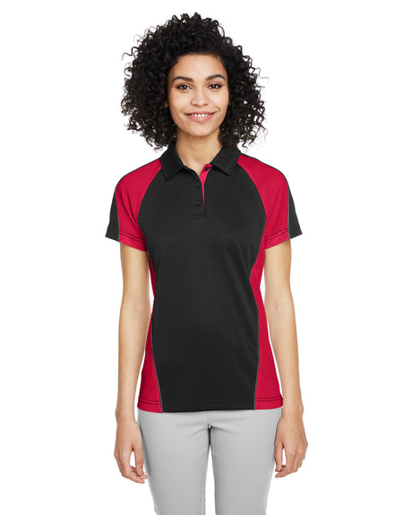 Harriton Ladies' Advantage Snag Protection Plus IL Colorblock Polo