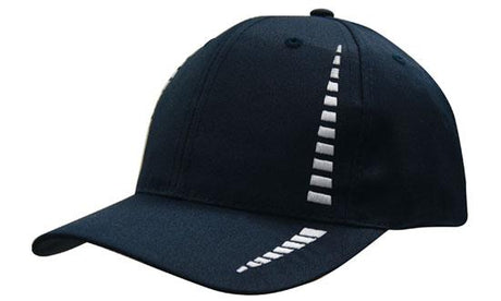 Breathable Poly Twill Cap w/Small Check Patterning