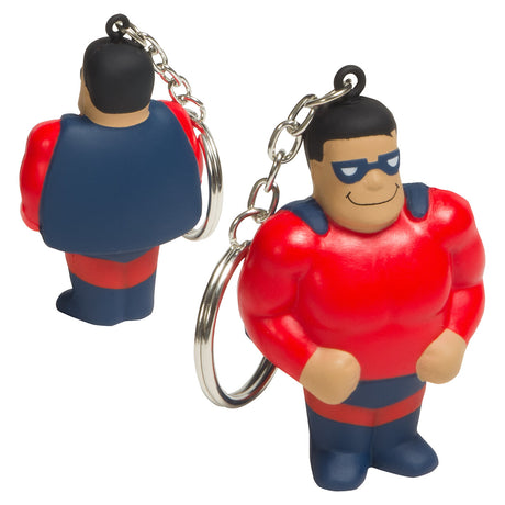 Super Hero Stress Reliever Key Chain