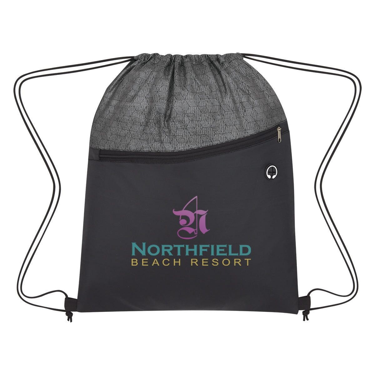 Cubic Drawstring Bag