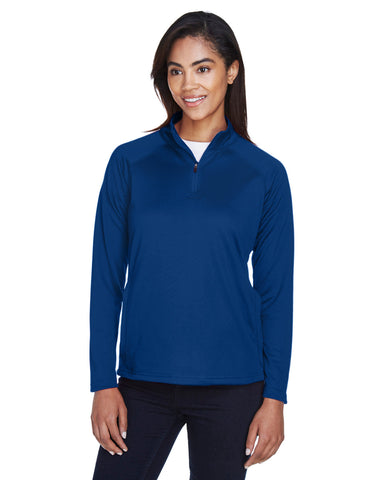 DEVON AND JONES Ladies' Stretch Tech-Shell® Compass Quarter-Zip