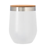 12 Oz. Vinay Stemless Wine Glass With Bamboo Lid