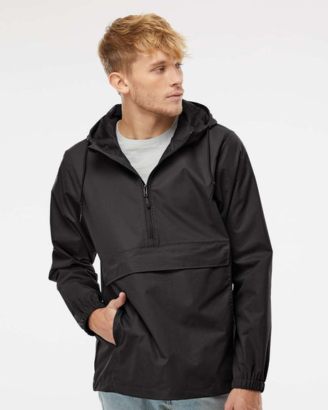 Independent Trading Co. Nylon Anorak Jacket