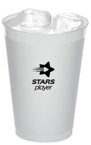 Stadium Cup 20oz Frosted plastic tumbler