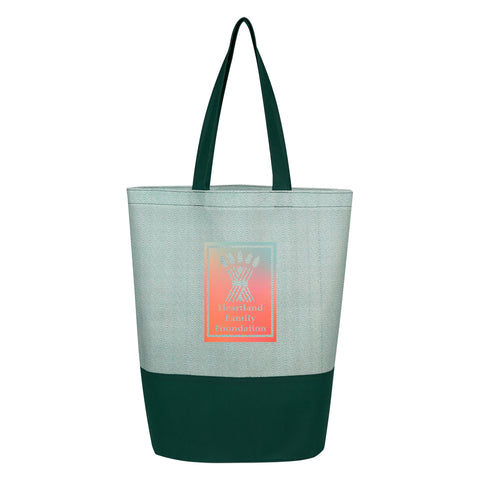 Herringbone Non-woven Tote Bag