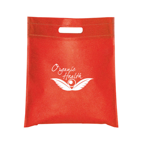 Small Non Woven Cut-Out Handle Tote Bag