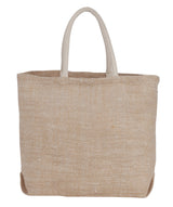Herringbone Jute Tote