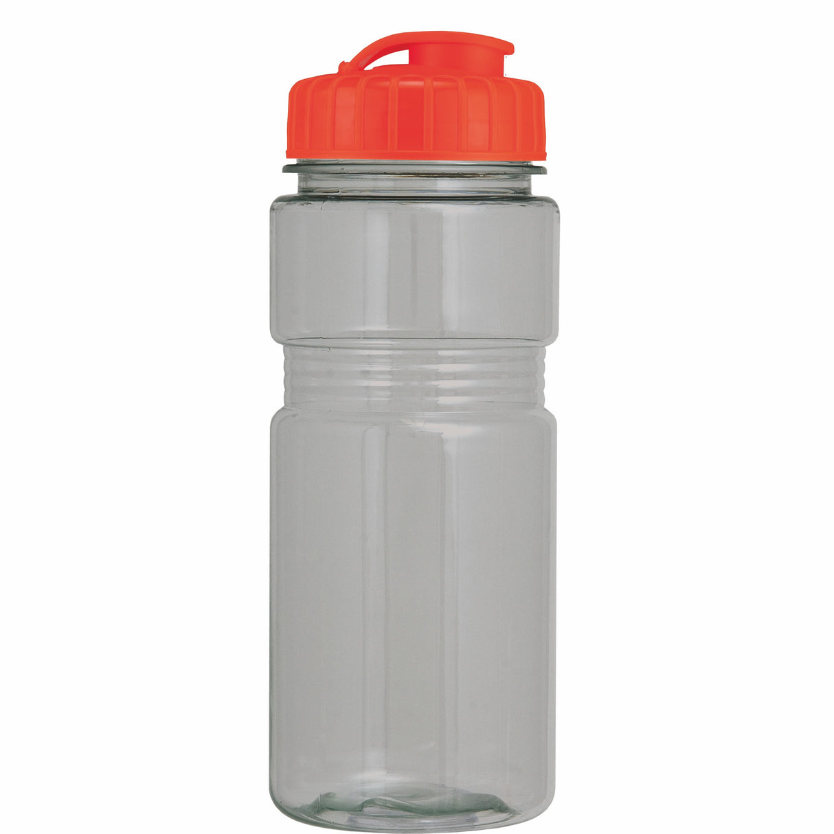 20 Oz. Translucent Recreation Bottle w/ Flip Top Lid