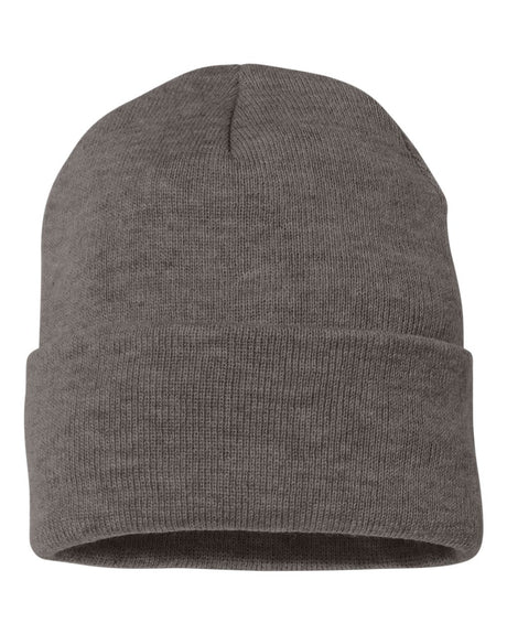 000463 Sportsman 12'' Sherpa Lined Cuffed Beanie