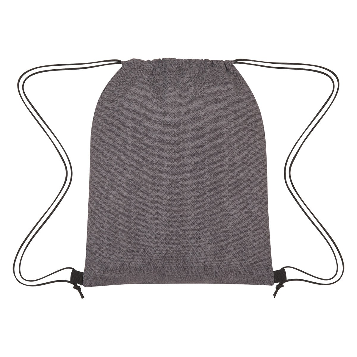 Heathered Non-woven Drawstring Backpack