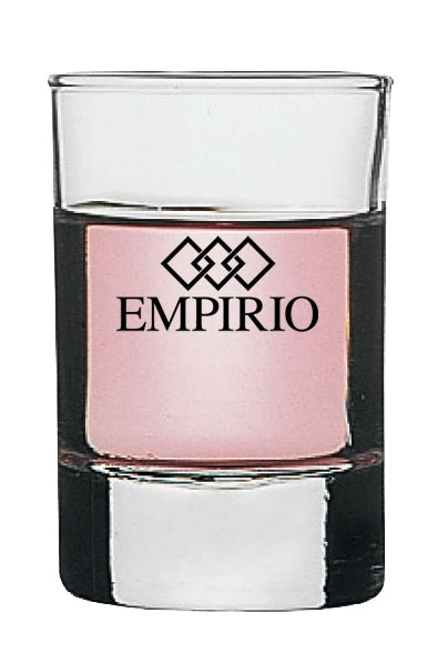 Tralee 1.75oz heavy sham clear shot glass