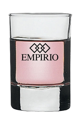 Tralee 1.75oz heavy sham clear shot glass