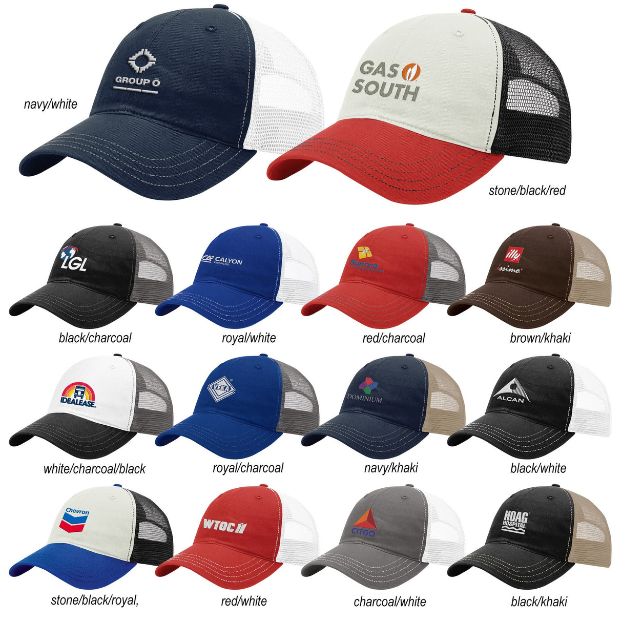 Richardson Washed Trucker Cap