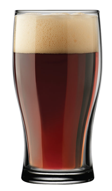 Tulip pilsner 20oz clear glass