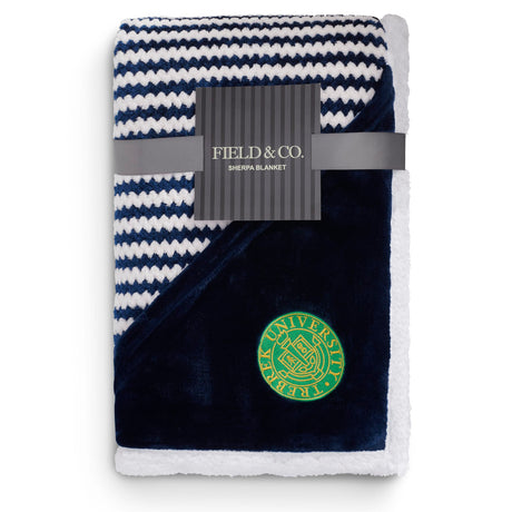 Field & Co.® Chevron Striped Sherpa Blanket