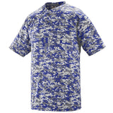 Youth Digi Camo Wicking Two-Button Jersey