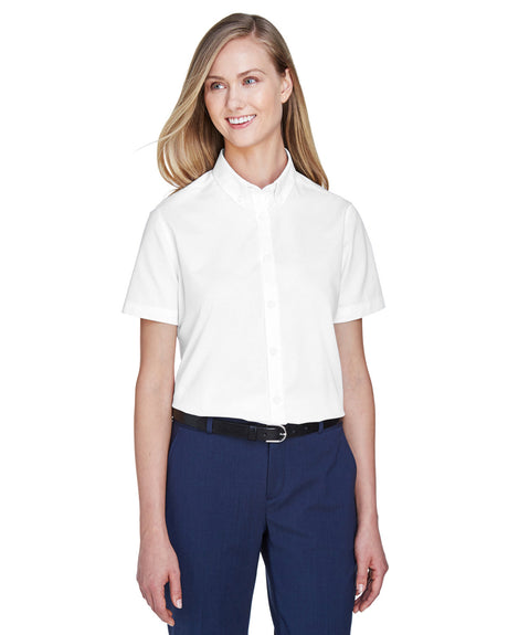 CORE 365 Ladies' Optimum Short-Sleeve Twill Shirt